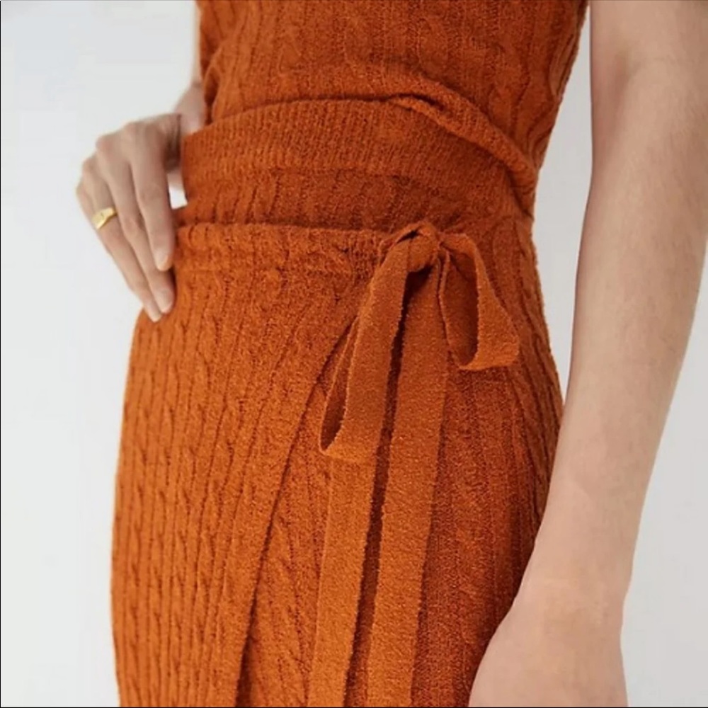 NWT Anthropologie Ribbed Knit Skirt Set - Picture 3 of 13
